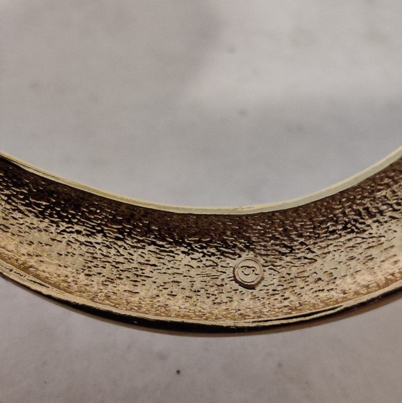 Vintage Oscar De La Renta Hinged Chocker Necklace - Picture 10 of 15